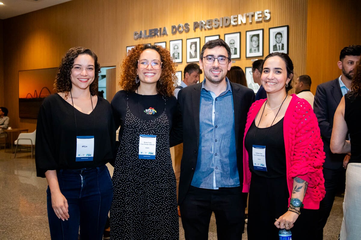 Milla Lima, Bruna Costa, Guilherme Salerno e Pabliane Isaac