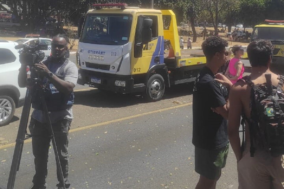 Operação contou, inclusive, com caminhões do DER | Foto: Reprodução/ Instagram