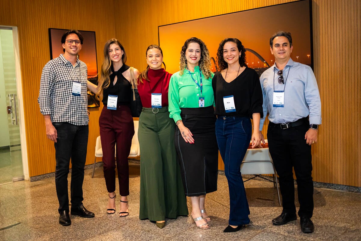 Pericles Medeiros, Paula Triacca, Luisa Roriz, Karla Dias, Milla Lima e Allyson Cabral