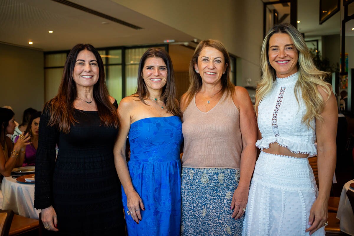 Regina Alves, Karine Lima, Soraia Debs e Tâmara Diniz