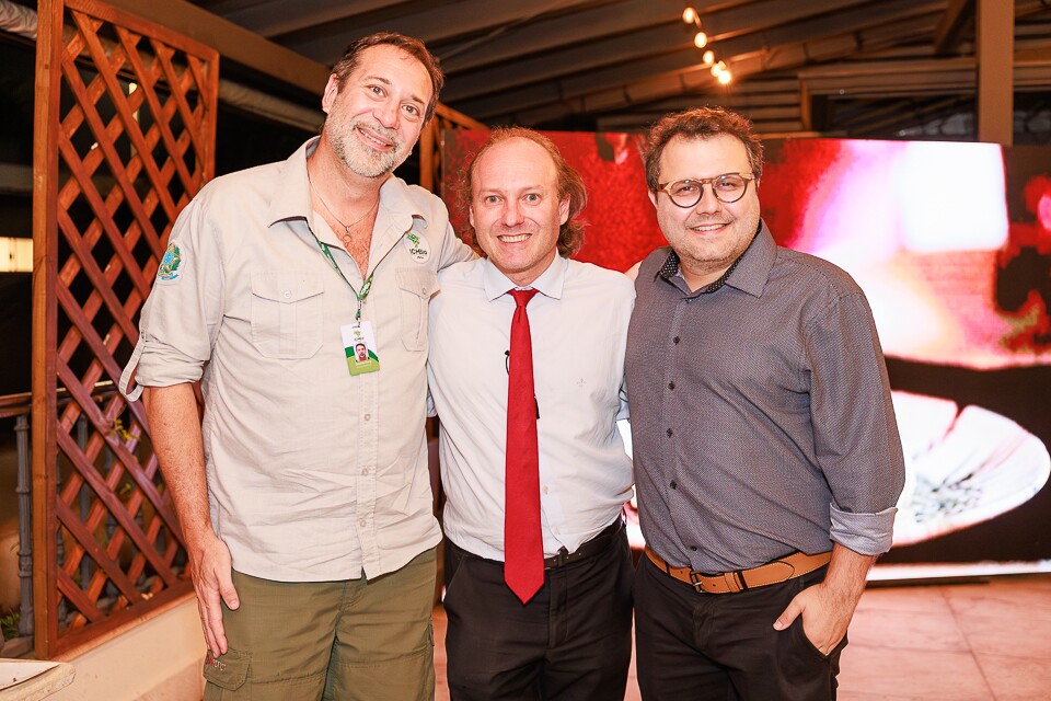 Ricardo Peng, Rodrigo Agostinho e Thiago Gomide