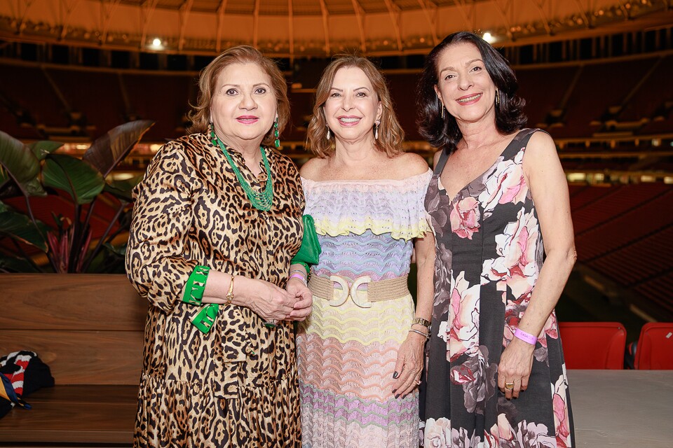 Rita Lis, May Moura e Andrea Ghisi