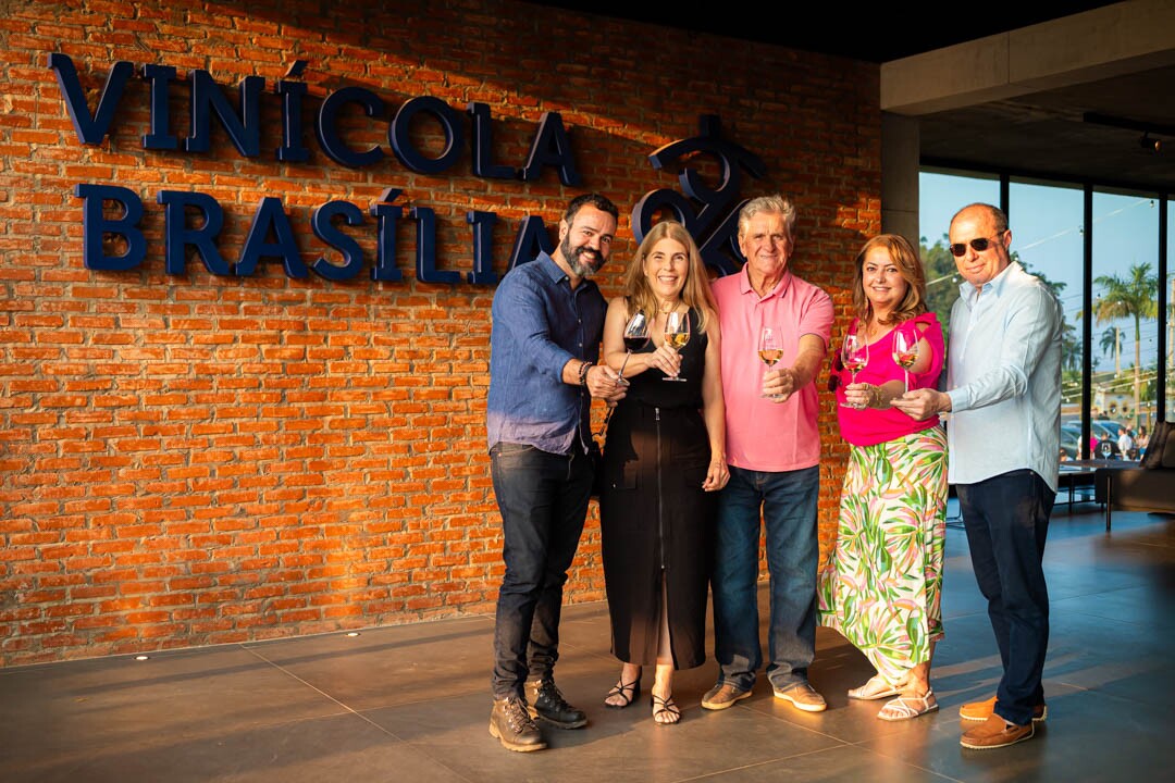 Rodrigo Sucena, Cris Bonato, Paulo Bonato, Renata Marchese e Fabrício Marchese 