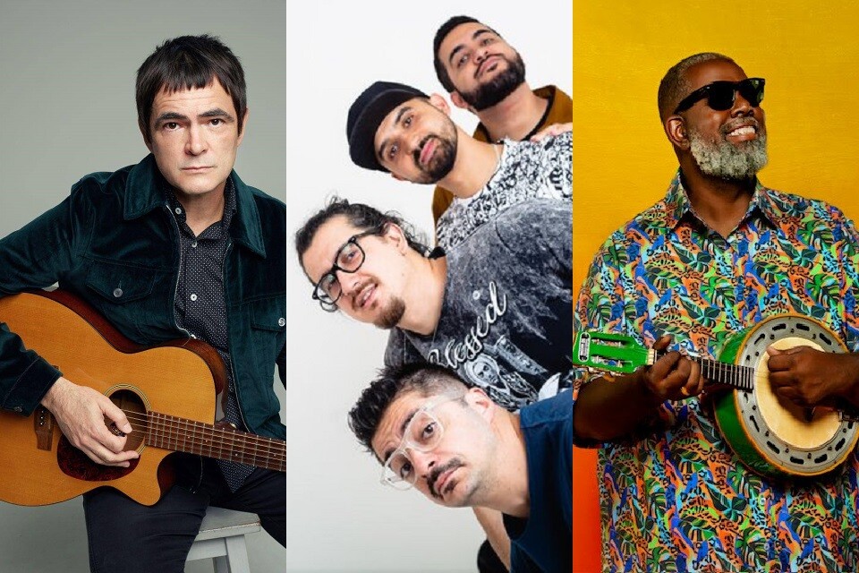 Samuel Rosa grupo 4 Amigos e Péricles são algumas das atrações do fim de semana | Fotos: Divulgação