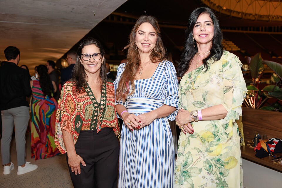 Silvia Perrelli, Paula Belmonte e Sônia Gontijo