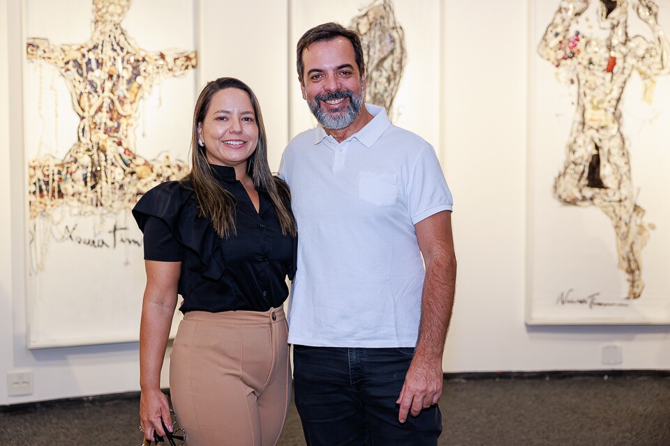 Simara Barreto e Fabiano Figueiredo