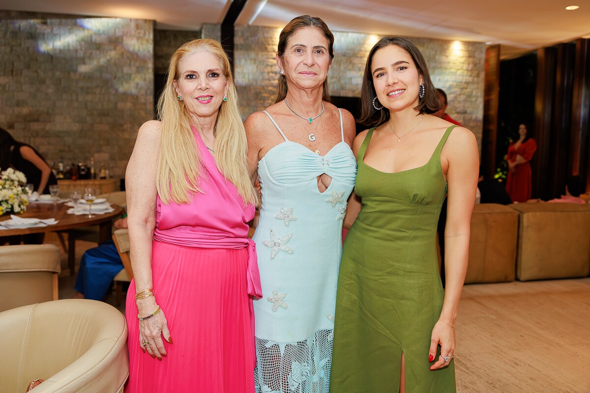 Simone Novaes, Cristina Argello e Vanessa Varandas