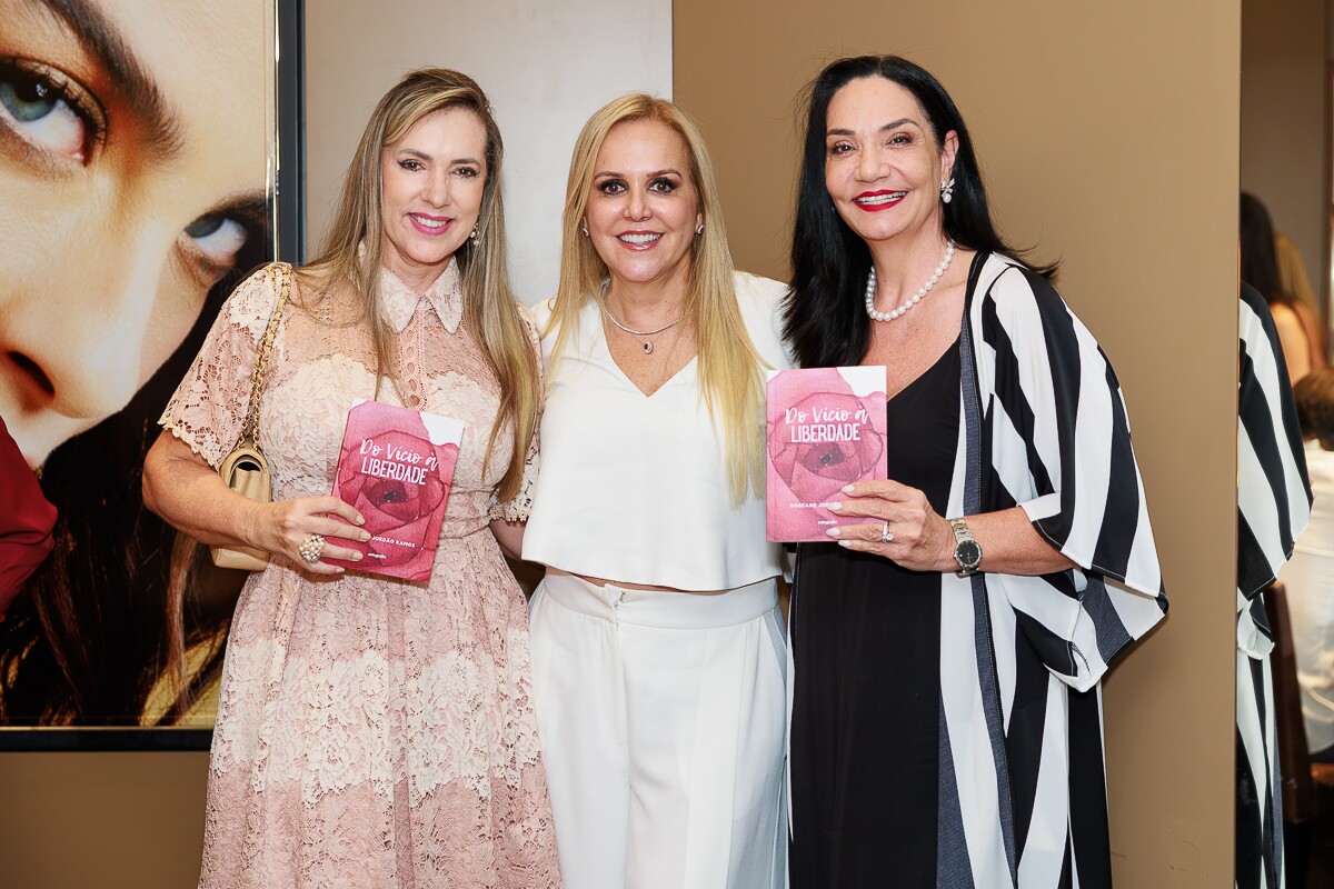 Susy Gonzalez, Roseane Jordão e Elma Leite