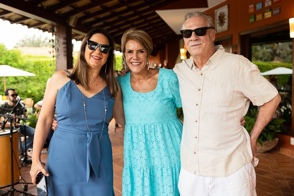 Thereza Mury, Delfina Dornas e Paulo Mury