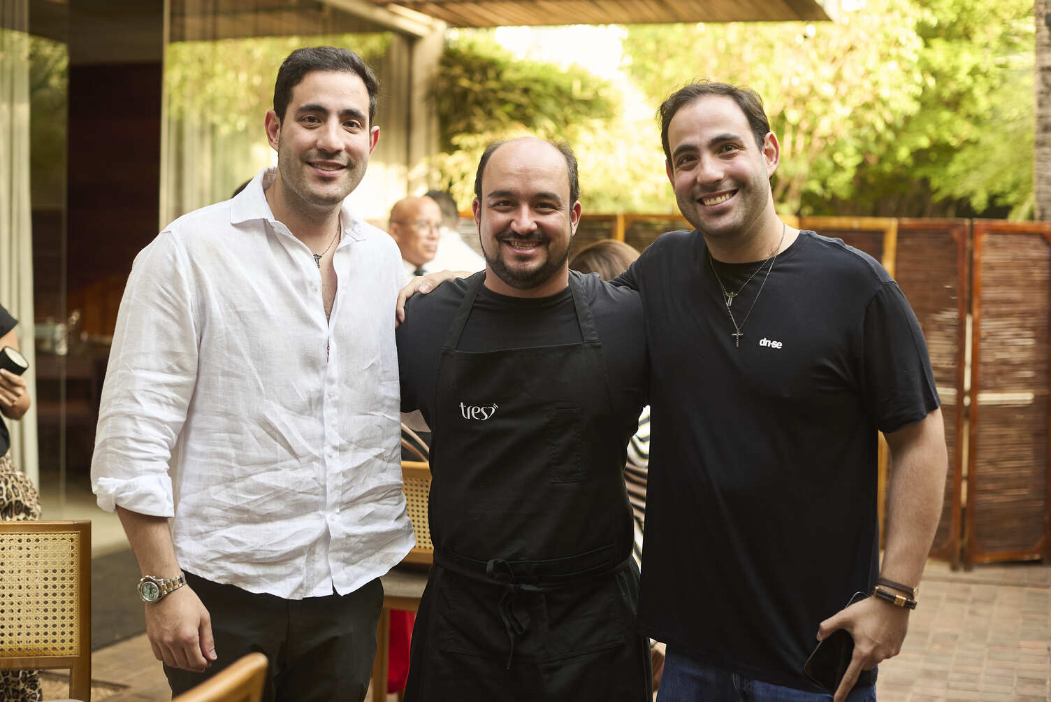 Tiago Amorim, Marcelo Petrarca e Felipe Amorim