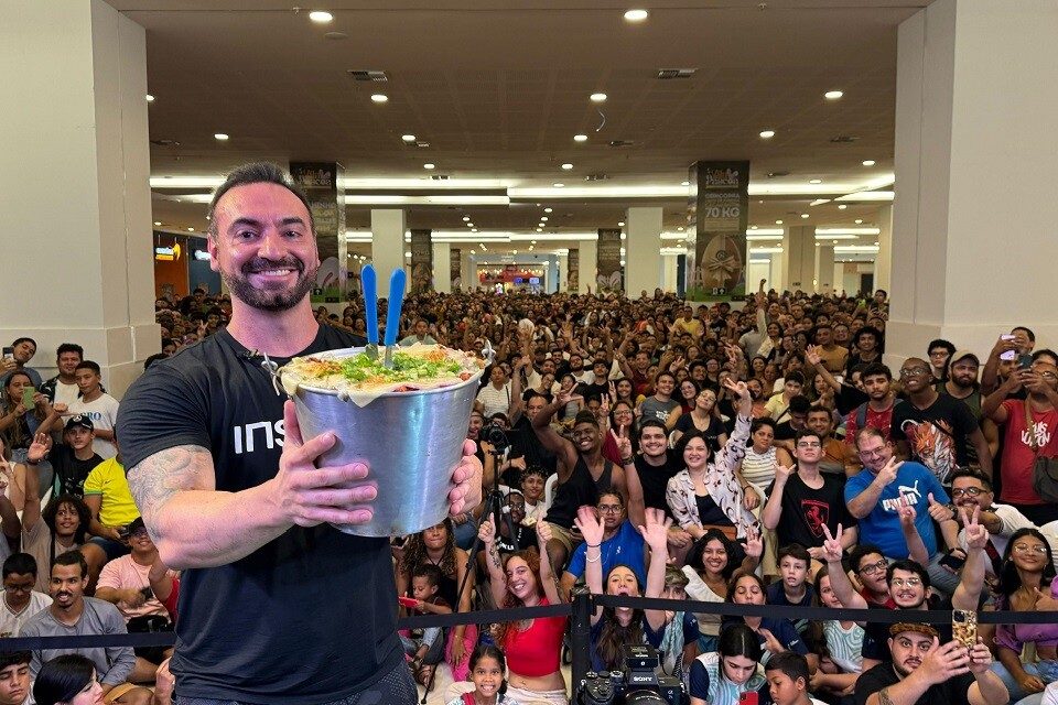 Um dos eventos públicos em que Corbucci arrasta milhares de fãs | Foto: Arquivo pessoal