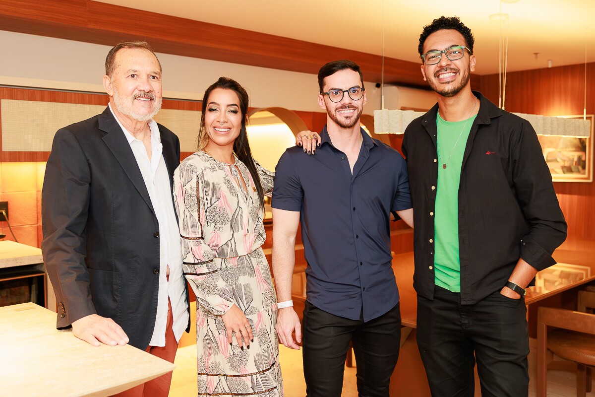 Veggas Martins, Tainá Veggas, Italo Moreira e Emerson Santos