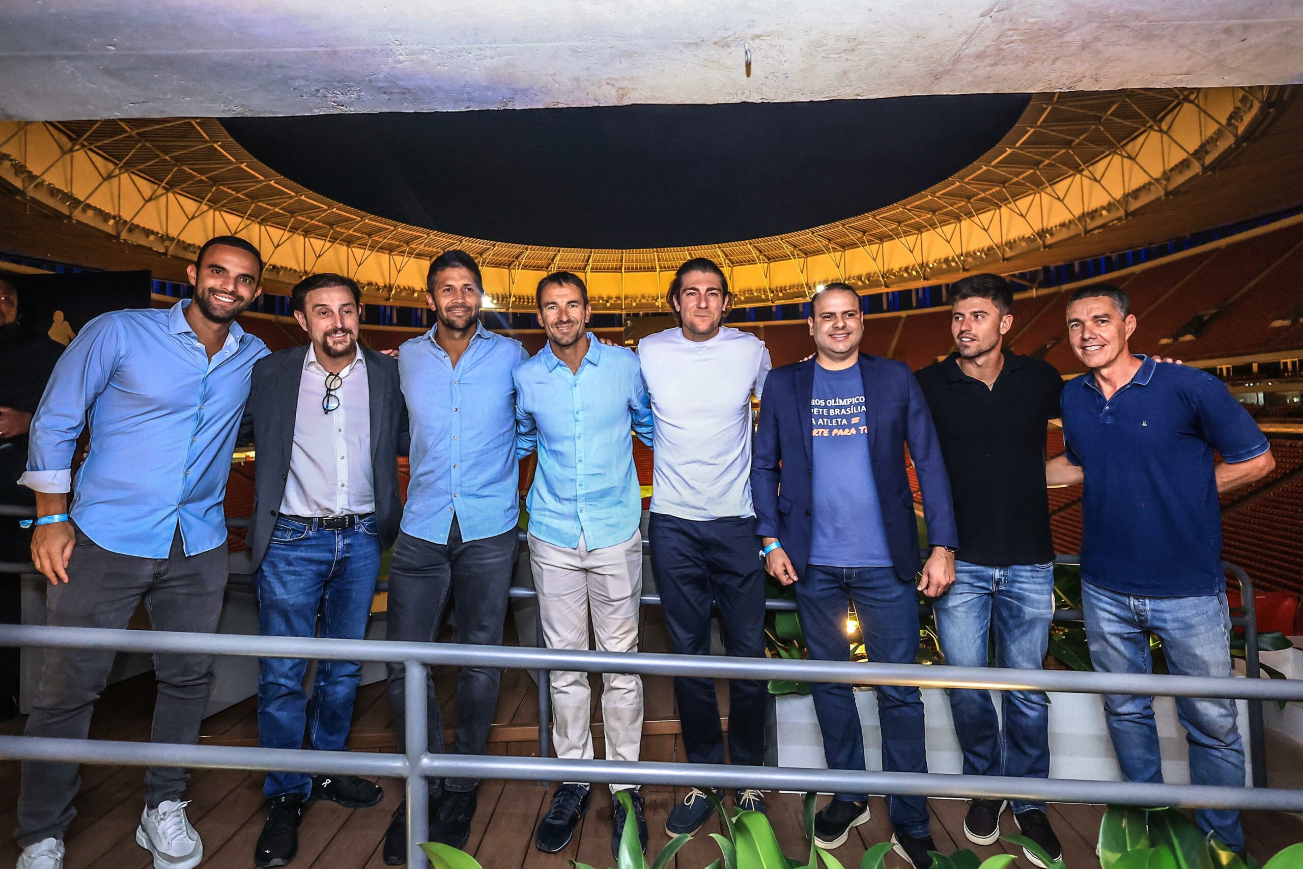 Juan Cabal, Richard Dubois, Fernando Verdadco, Tommy Robredo, Marcelo Demoliner, Renato Junqueira, João Menezes, Sérgio Oprea