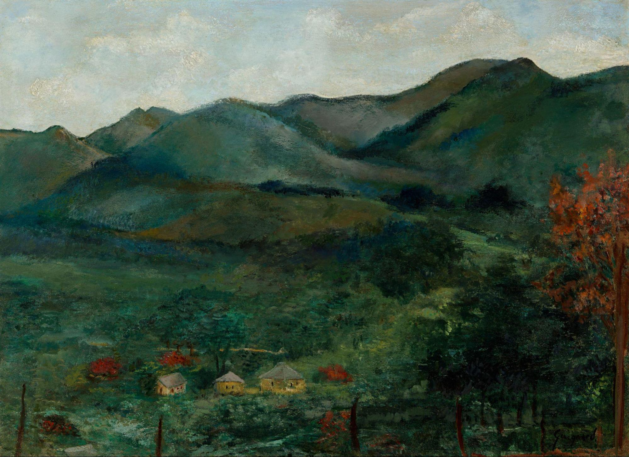 Alberto da Veiga Guignard - Paisagem de Itatiaia