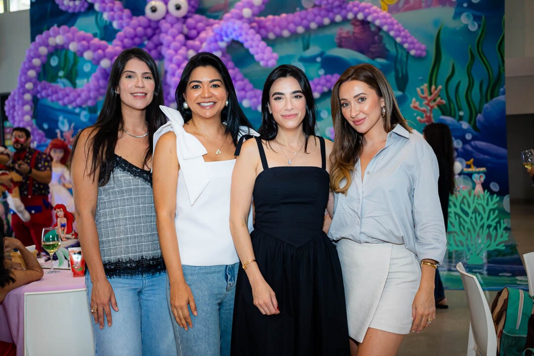 Camila Bulhões, Clarice Lagares, Maíra Sarkis e Heloísa Bolsonaro