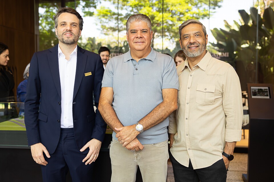 Ciro Neto, Hoao Marco Mesquita e Maurício Santos