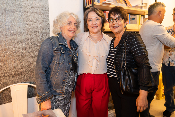 Claudia Durães, Valéria Grassi e Mônica Lucena