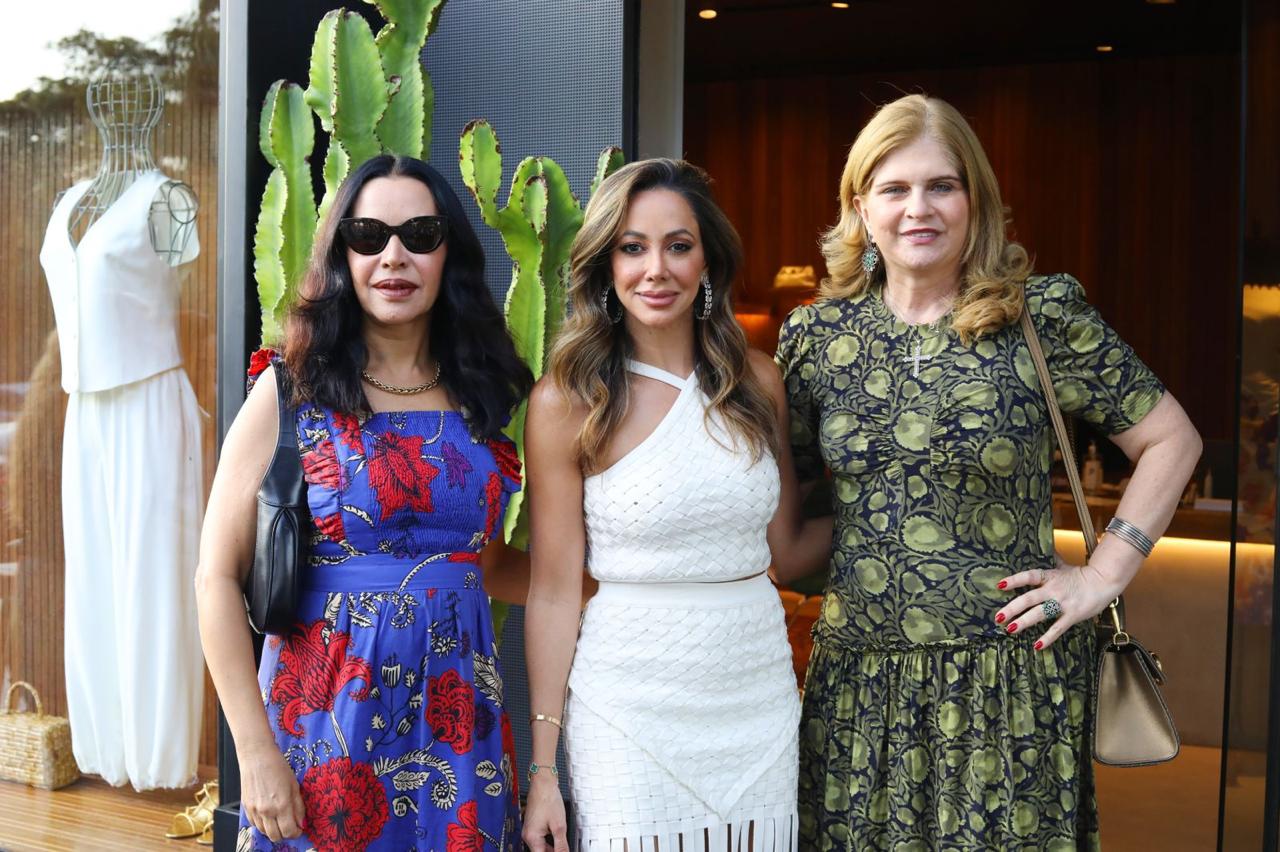 Claudia Meireles, Elaine Oliveira e Glaucia Benevides