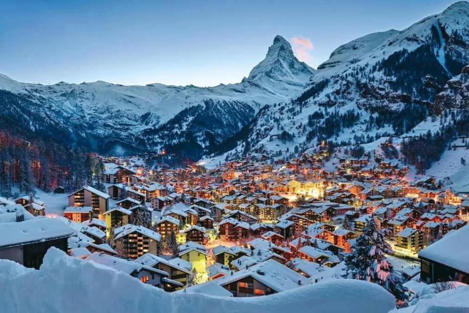 Estação de esqui em Zermatt