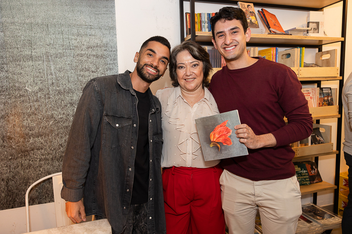 Gabriel Castro, Valéria Grassi e Vinicius Carvalho