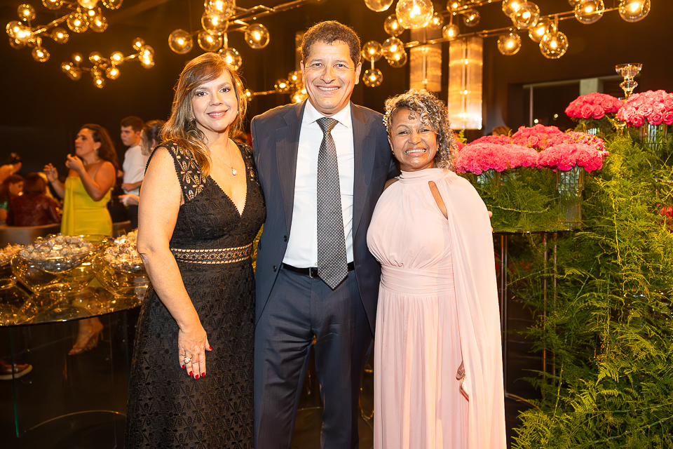 Giselle Dorneles, Sandro Avelar e Eudina Santos do Nascimento