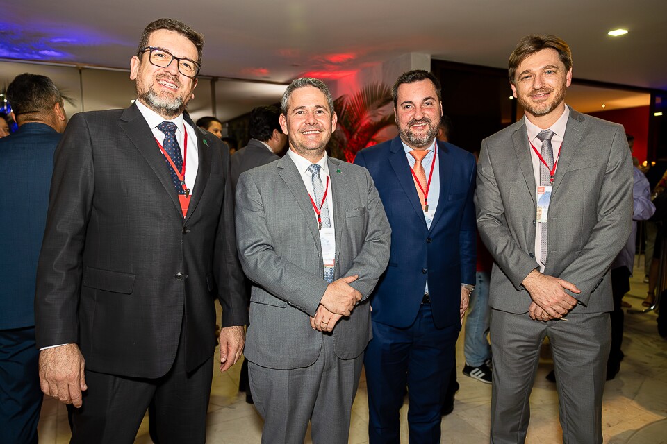 Hugo caruso, Carlos Goulart, Luís Rua e Marlos Vicenzi