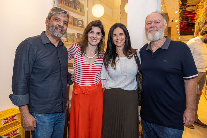 João Marcos Mesquita, Mariana Andersen, Soraia Tupinambá e Aloísio Tupinambá