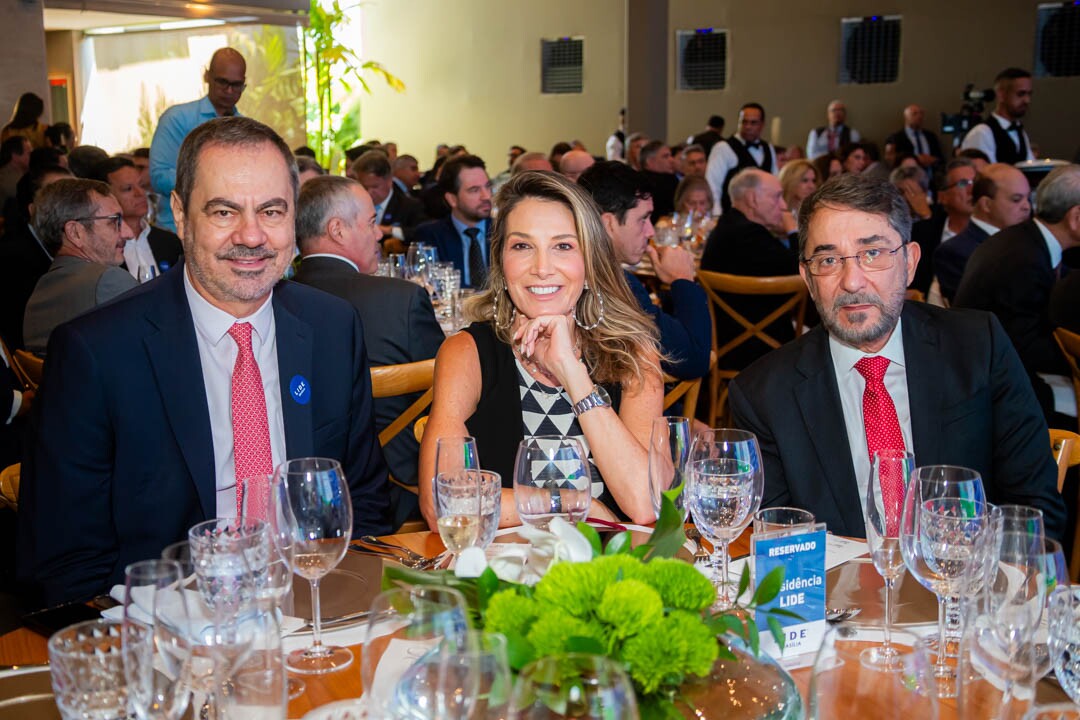 José Aparecido Freire, Caetana Franarin e Guilherme Machado