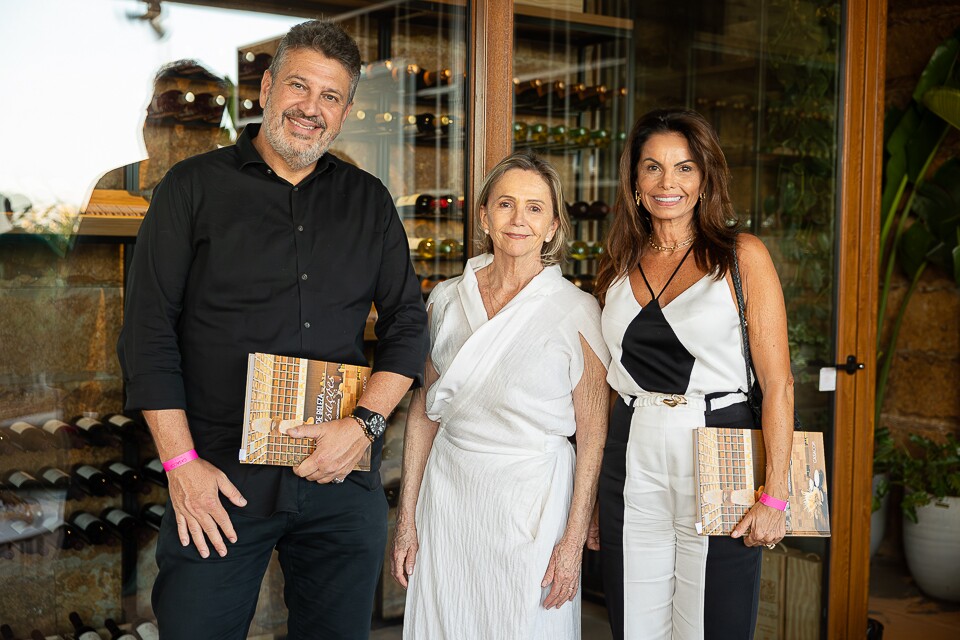 Lauro Andrade, Sheila Podesta e Ivana Valença