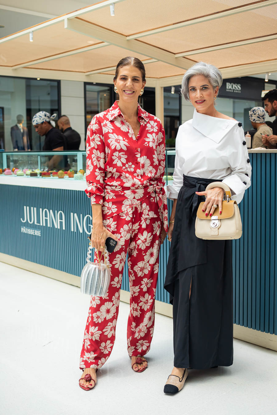 Letícia Gonzaga e Leonora Mazão Collares