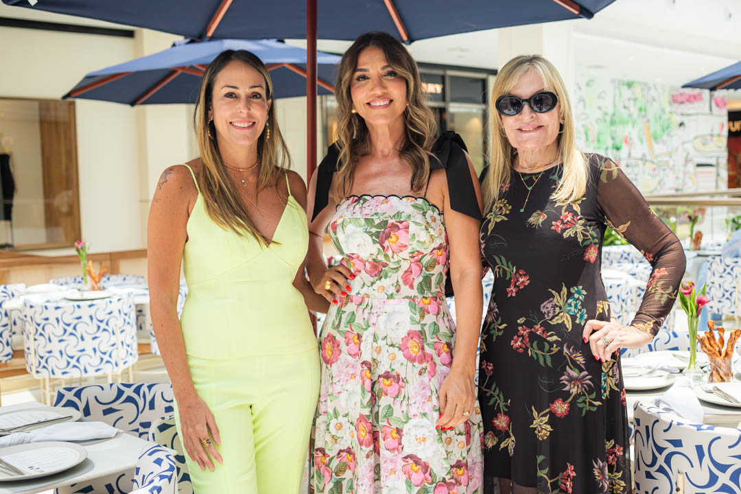 Liliane Carvalho, Karine Lima e Mirtes Carvalho