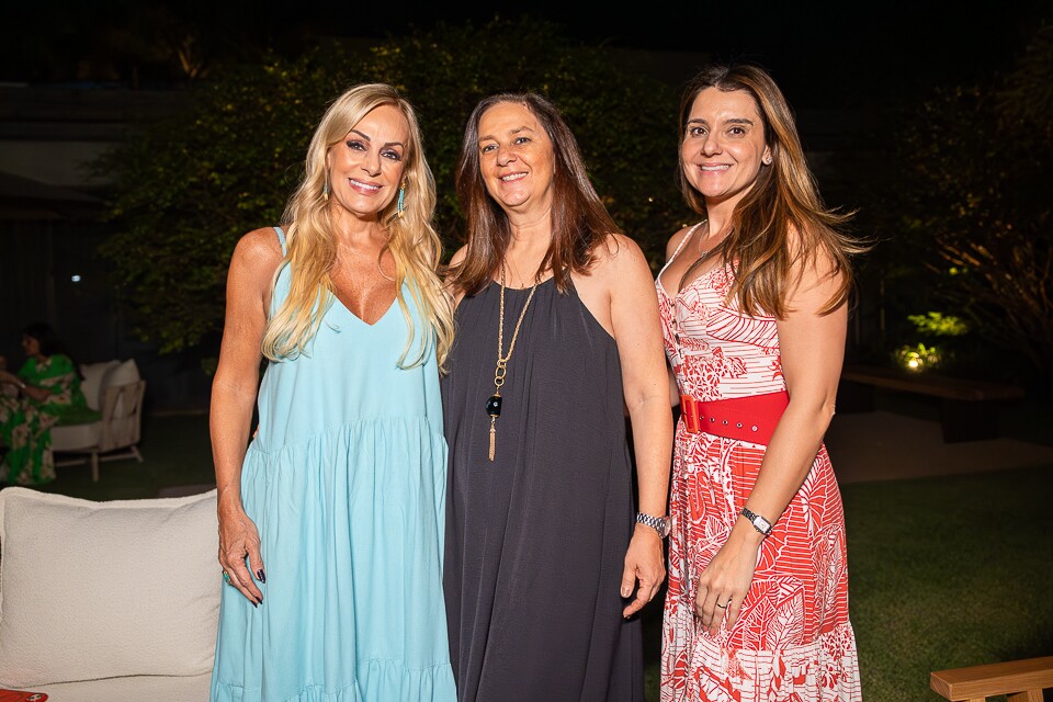 Márcia Zardo, Carolina Oliveira e Thereza Mury