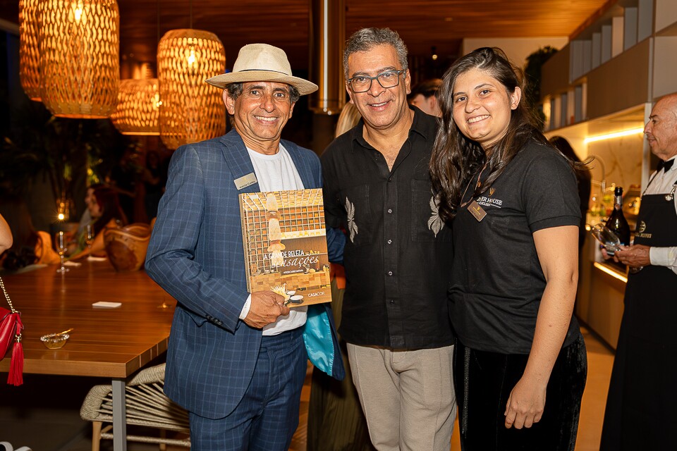 Márcio Cunha, Pedro Ariel e Giulia Frazão