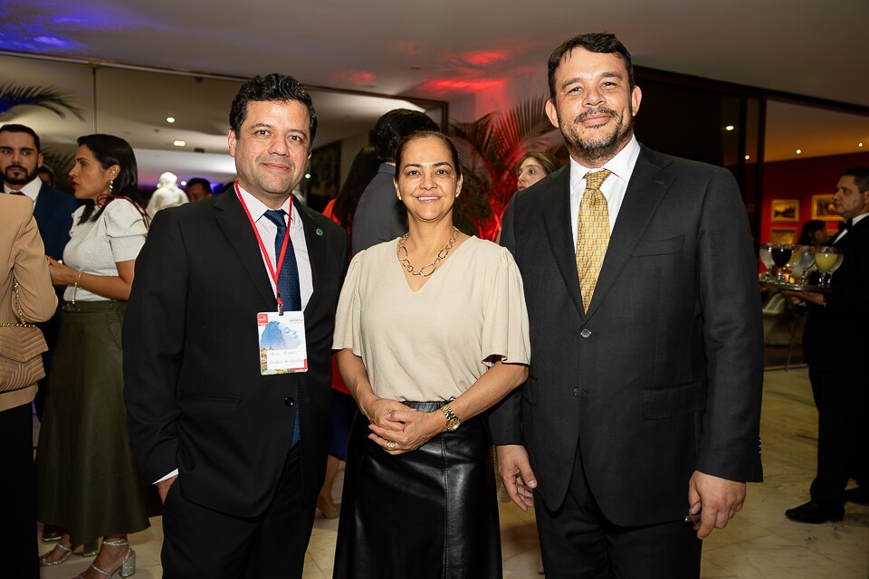 Marco Antônio Alencar, Edilene Cambraia e Marcelo Mota