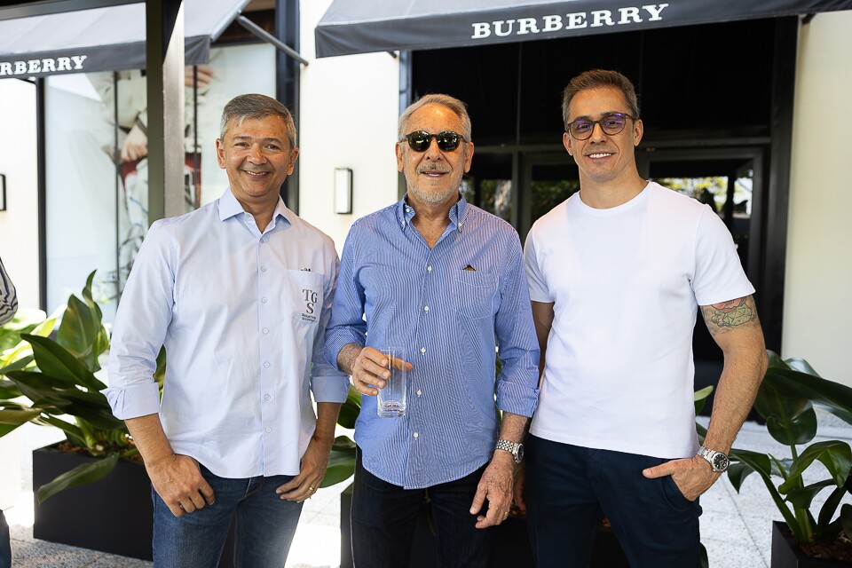 Marcos Atayde, Celso Darbugiani e Rafael Darbugiani