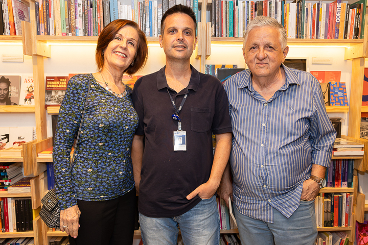 Maria Tereza Fernandes, Rodrigo Oliveira e Adriano Oliveira