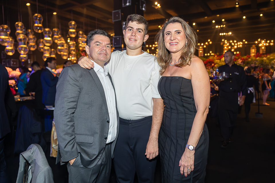 Marluce Bonfim, Koao Vitor Bonfim e Adélia Bonfim