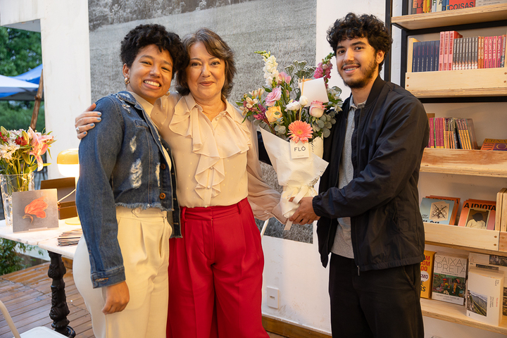 Myllena Alves, Valéria Grassi e Diogo Grassi