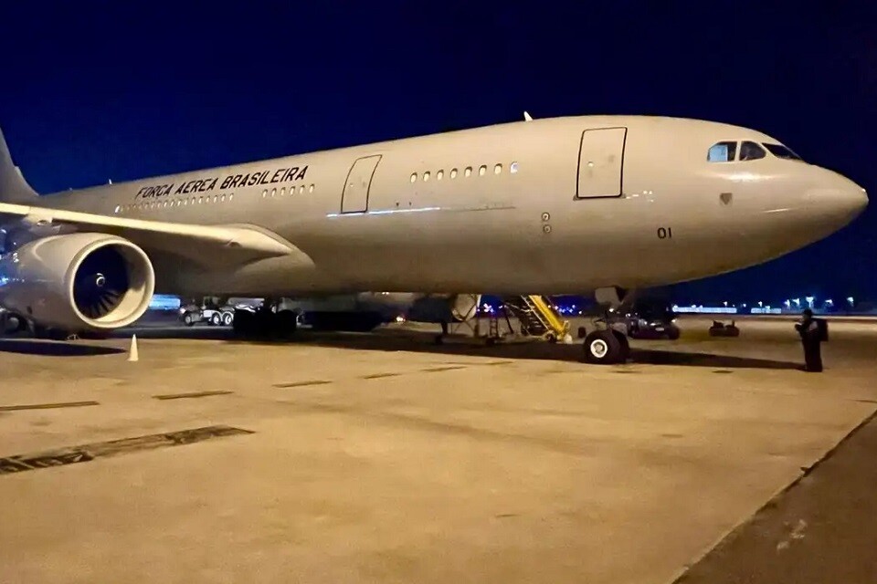 Nesta primeira operação de repatriação, a previsão inicial é de repatriar 220 brasileiros que estão em solo libanês | Foto: Divulgação/ FAB