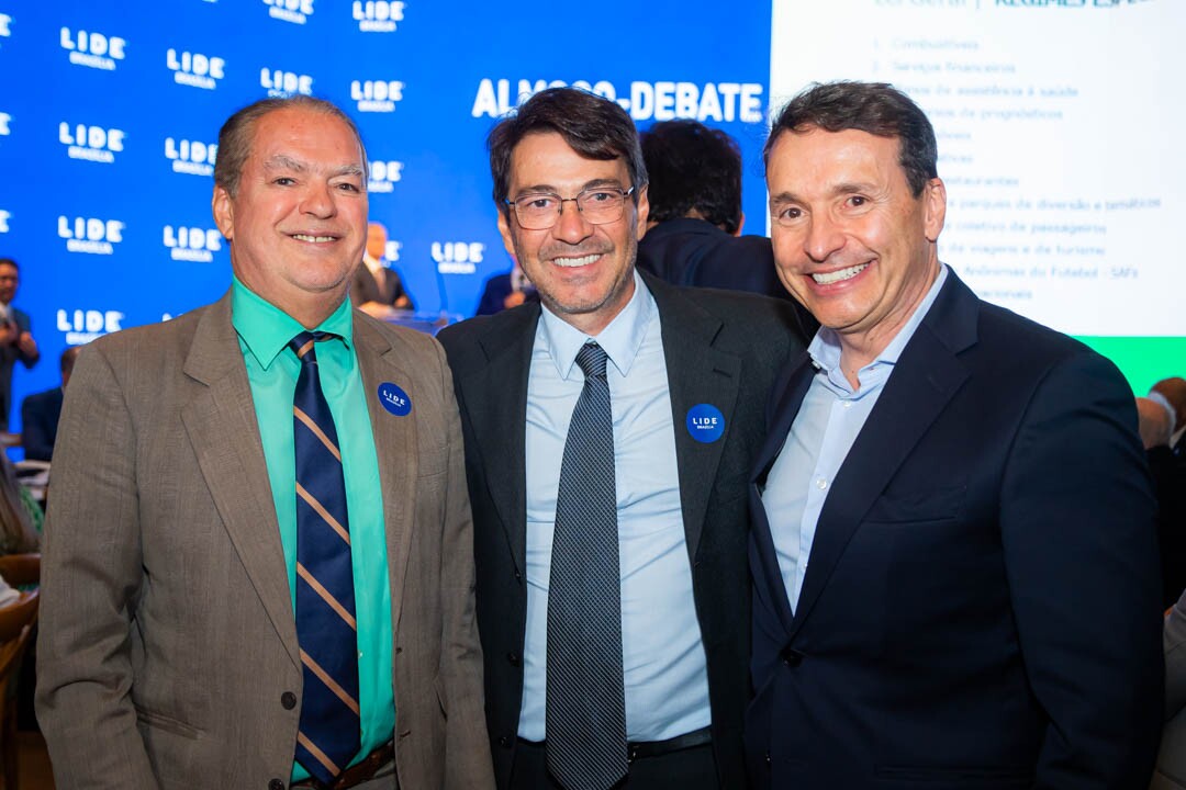 Ney Arruela, Rafael Badra e Rodrigo Nogueira