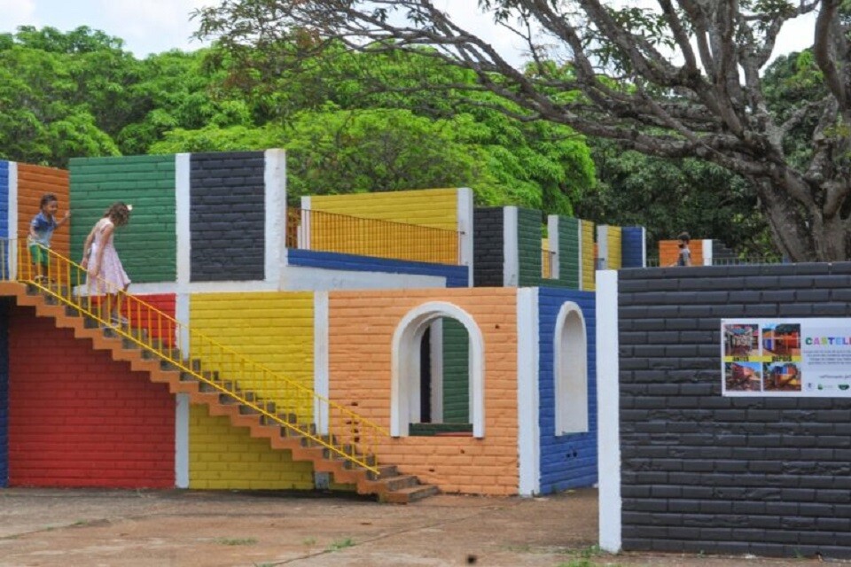 O Castelinho do Parque da Cidade foi totalmente reformado e está pronto para receber os pequenos | Fotos: Joel Rodrigues/ Agência Brasília