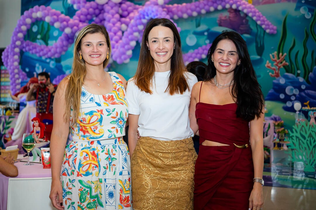 Paula Colela, Yara Matias e Luíza Covre