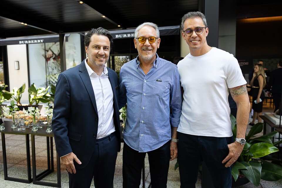 Sany Worcman, Celso Darbugiani e Rafael Darbugiani