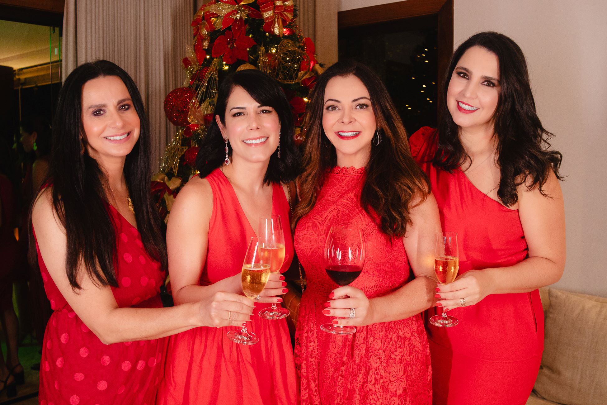 Virna, Gisela Felipeli, Ana Kelly e Claudia Ottaiano