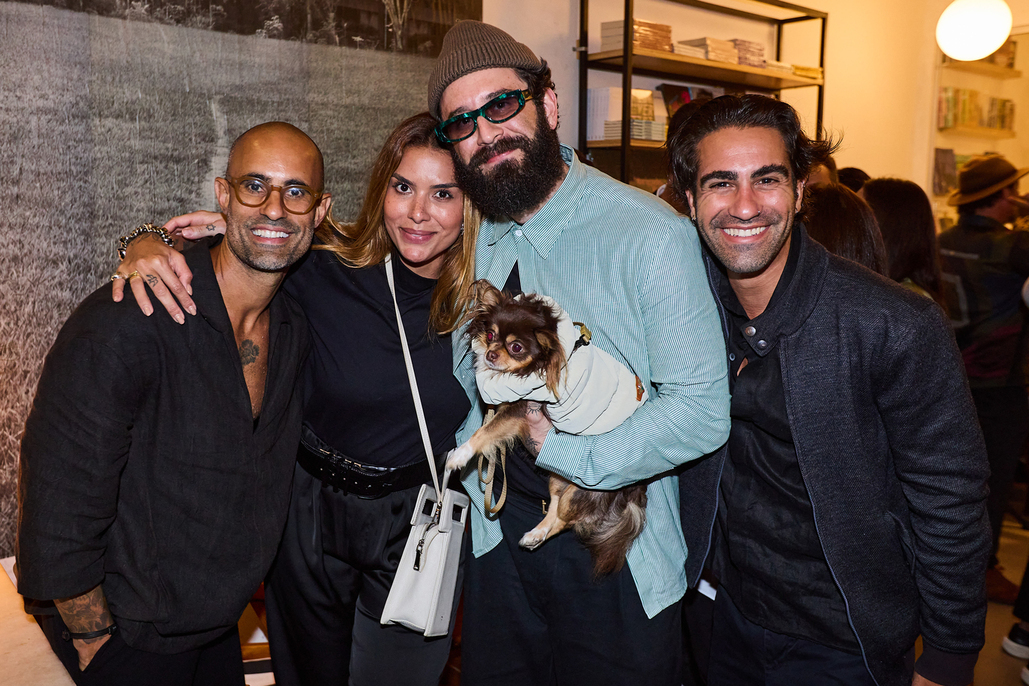 Bruno Stuckert, Juliana Bandeira, Bruno Aguiar e Nabil Sami