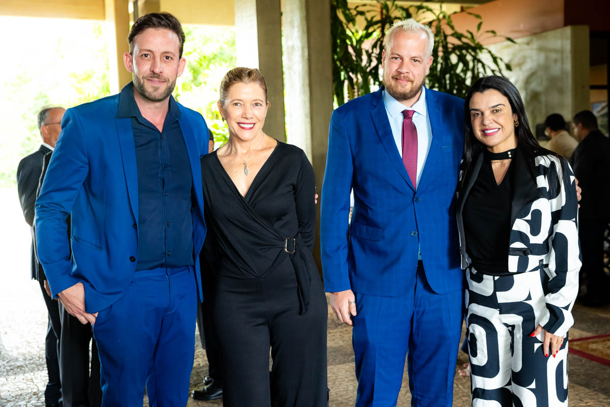 Caio Barbieri, Thiara Zavaglia, Marcelo Zagon e Gisele Ferreira