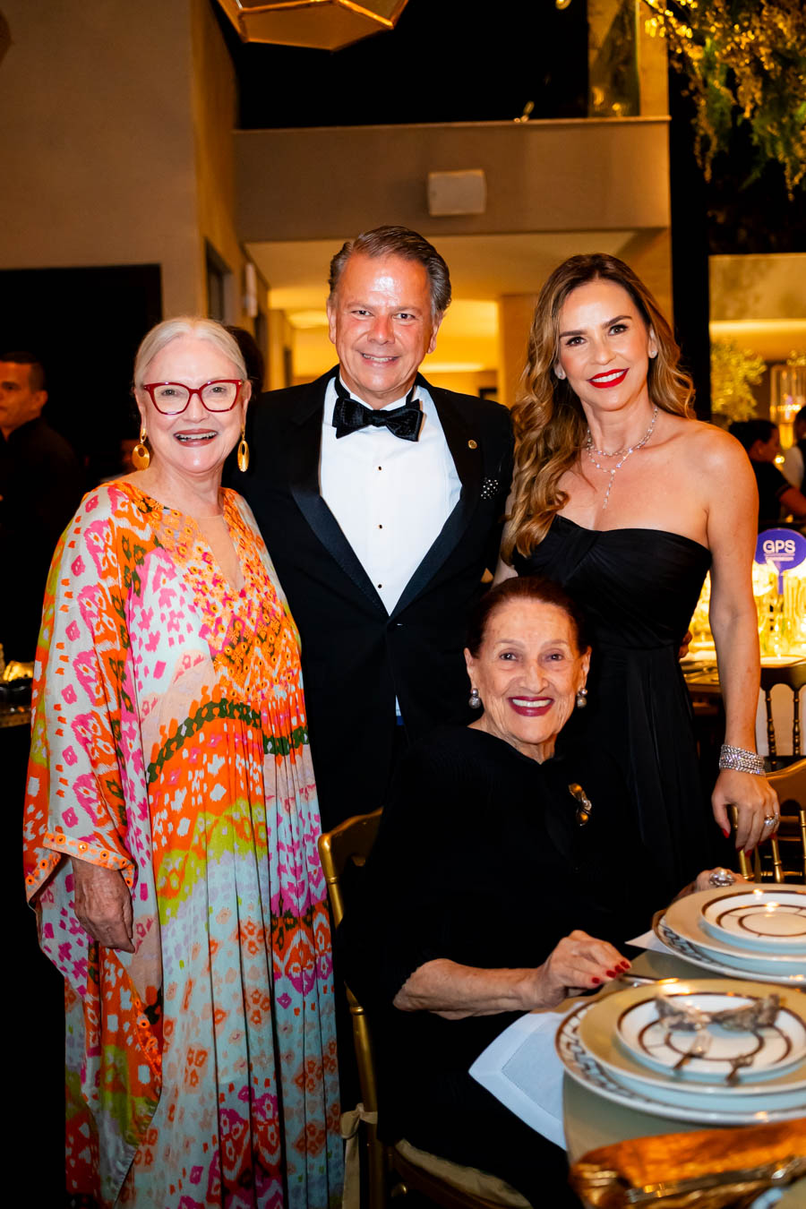 Cláudia Pereira, Fabiano Cunha Campos, Wilma Pereira e Luciana Cunha Campos