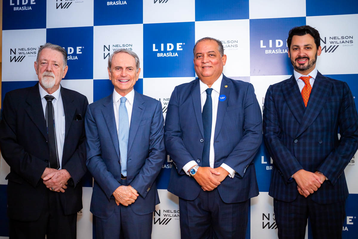 Clayton Aguiar, Paulo Octávio, Eduardo Gomes e Fernando Cavalcanti