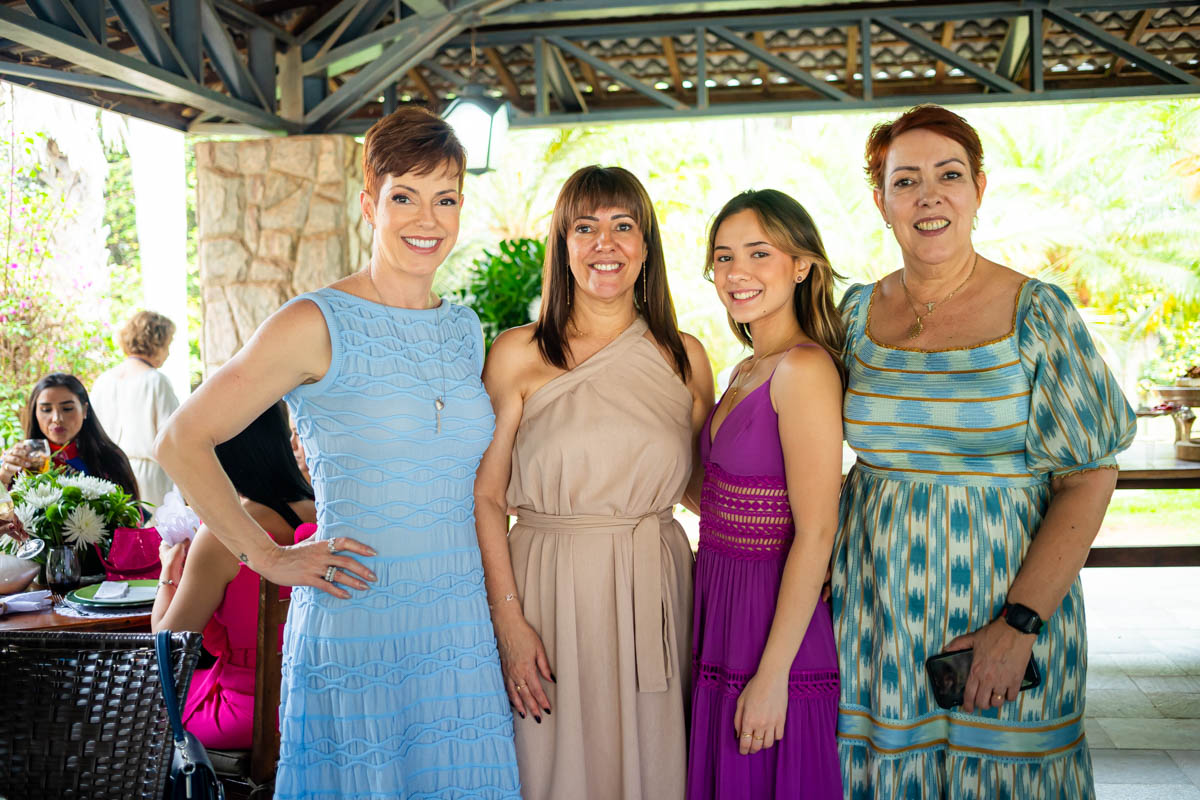 Daniela Bessa, Juliana Costa, Lorena Moura e Flávia Moura