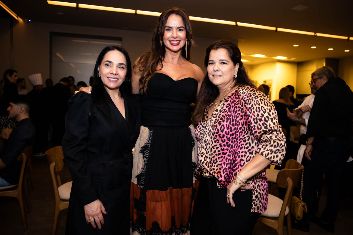 Darc Borba, Rozi Tomazini e Ana Maria Cunha Campos